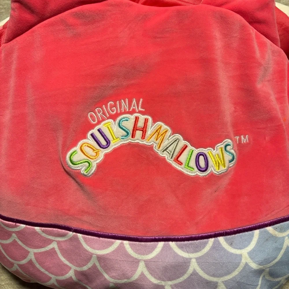 NWT Original Squishmallows FIFI mermaid costume Pink and White Fox